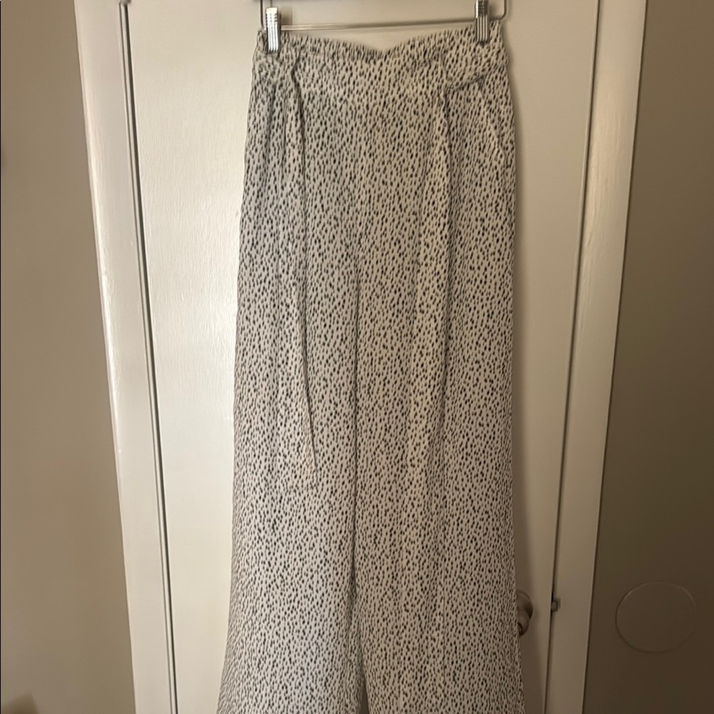 Forever 21 Black and White Polka Dot Pants